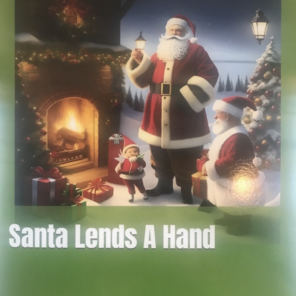 Santa Lends. a Hand
